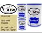 Preview: Chevrolet, Gold Mist Metallic, 51 / WA316N / WA216N / GAO: 500ml Lackdose + 500ml Klarlack + 250ml Härter - Set, von ATW Autoteile West.